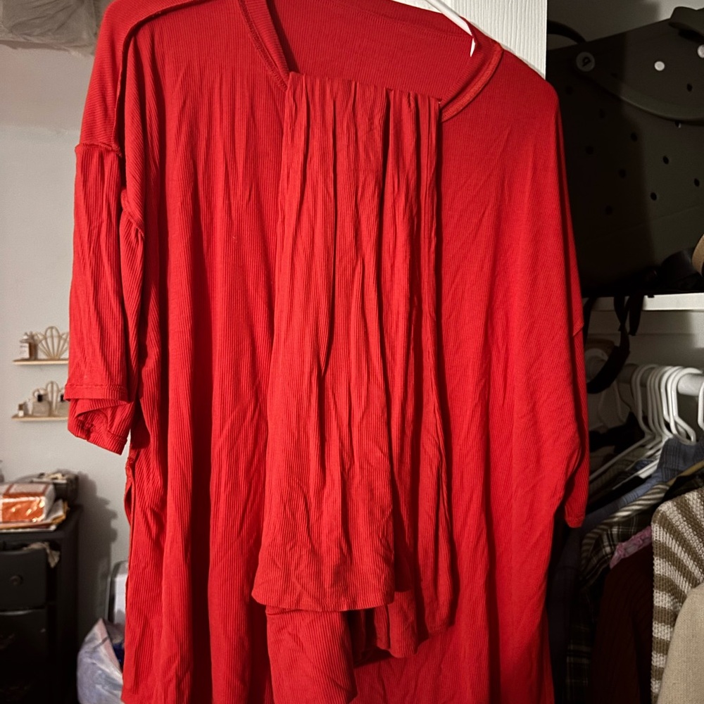 Red Women's Top